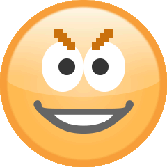 不敵な笑顔の絵文字