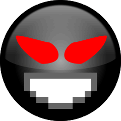 笑顔の悪魔の絵文字