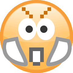 ひょうきんな顔の絵文字