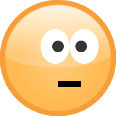 首を横に振る顔の絵文字