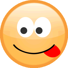 舌を出した顔の絵文字